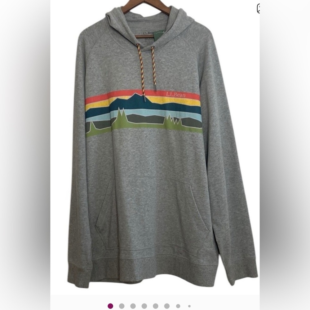 LL Bean's Comfort Camp Graphic Hoodie
